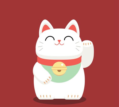 白色日本招财猫平面广告素材免费下载(图片编号:7955635)-六图网