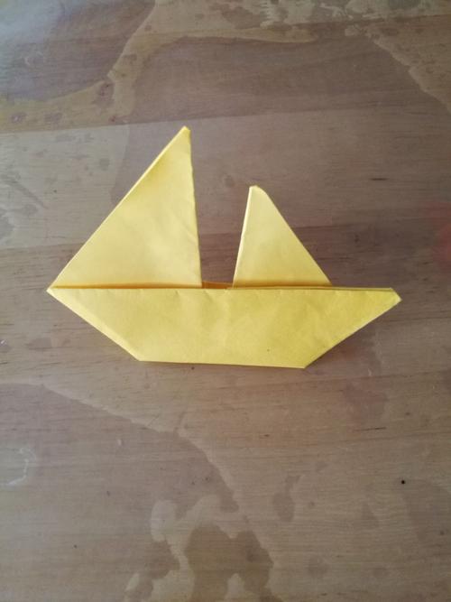 折纸——小帆船