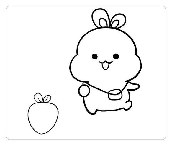 可爱的小白兔简笔画亲子好帮手帮孩子收藏吧视频教程