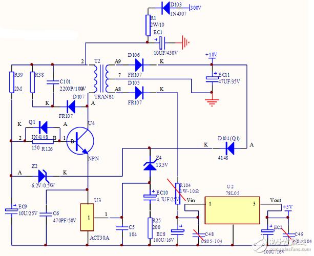 fsd200,viper12应用电路的互换对比3,viper12应用电路4,act30bht电源
