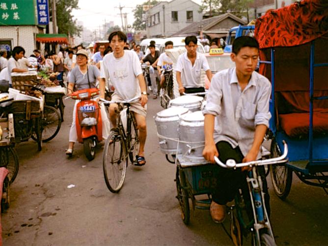老照片 | 北京生活,1998年.斯图尔特·富兰克林