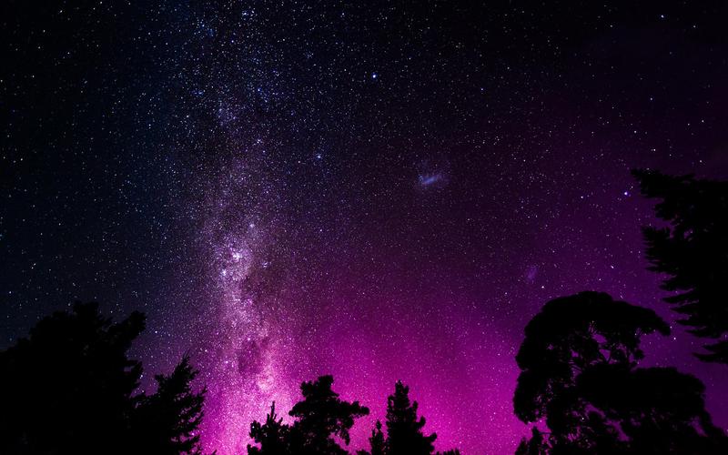 好看夜景璀璨星空唯美意境图片电脑桌面壁纸 第二辑