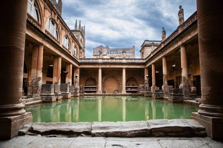 云游罗马浴场博物馆令人惊叹的罗马浴场大浴池