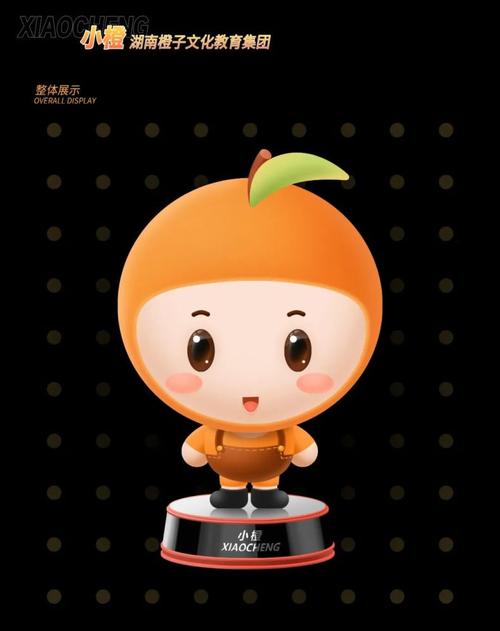 湖南橙子文化教育集团ip形象设计