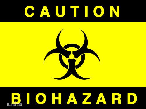 核辐射标志,生物危险标志,化学武器标志 这三个标志怎么画?