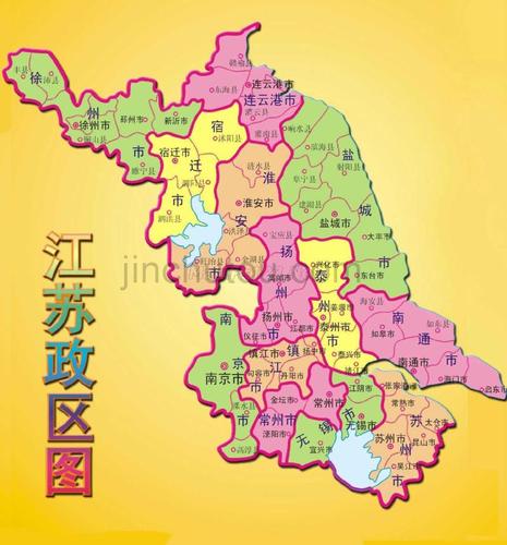 江苏省地图(高清版)