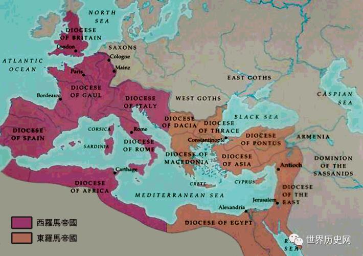 罗马帝国,东西罗马帝国,神圣罗马帝国,它们有什么联系和区别?_凯撒