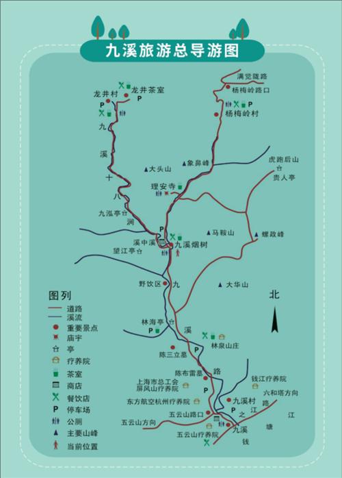 地图图五:杭州行李寄存点图四:杭州景点分布图图三:西湖游玩路线图二
