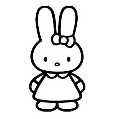 兔子的简笔画 兔子的简笔画图片大全可爱