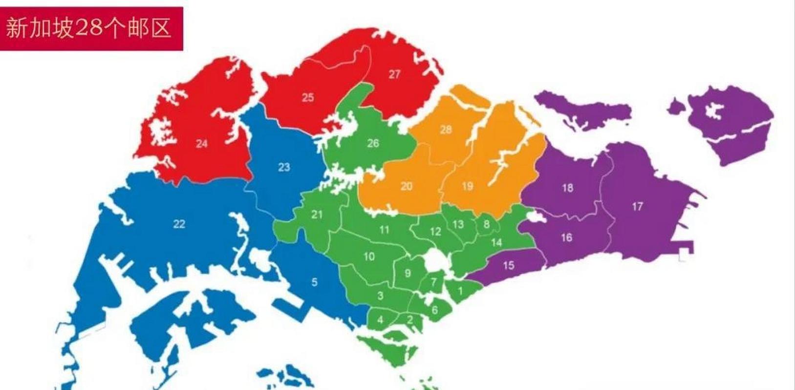 新加坡全国划分为五个行政区,共分了87个选区,但他全国总面积只有720