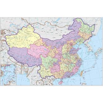 中国地图5000片木质分区版