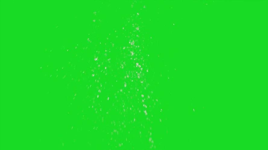 绿色 屏幕 抠像 通道 图像 水花 水浪