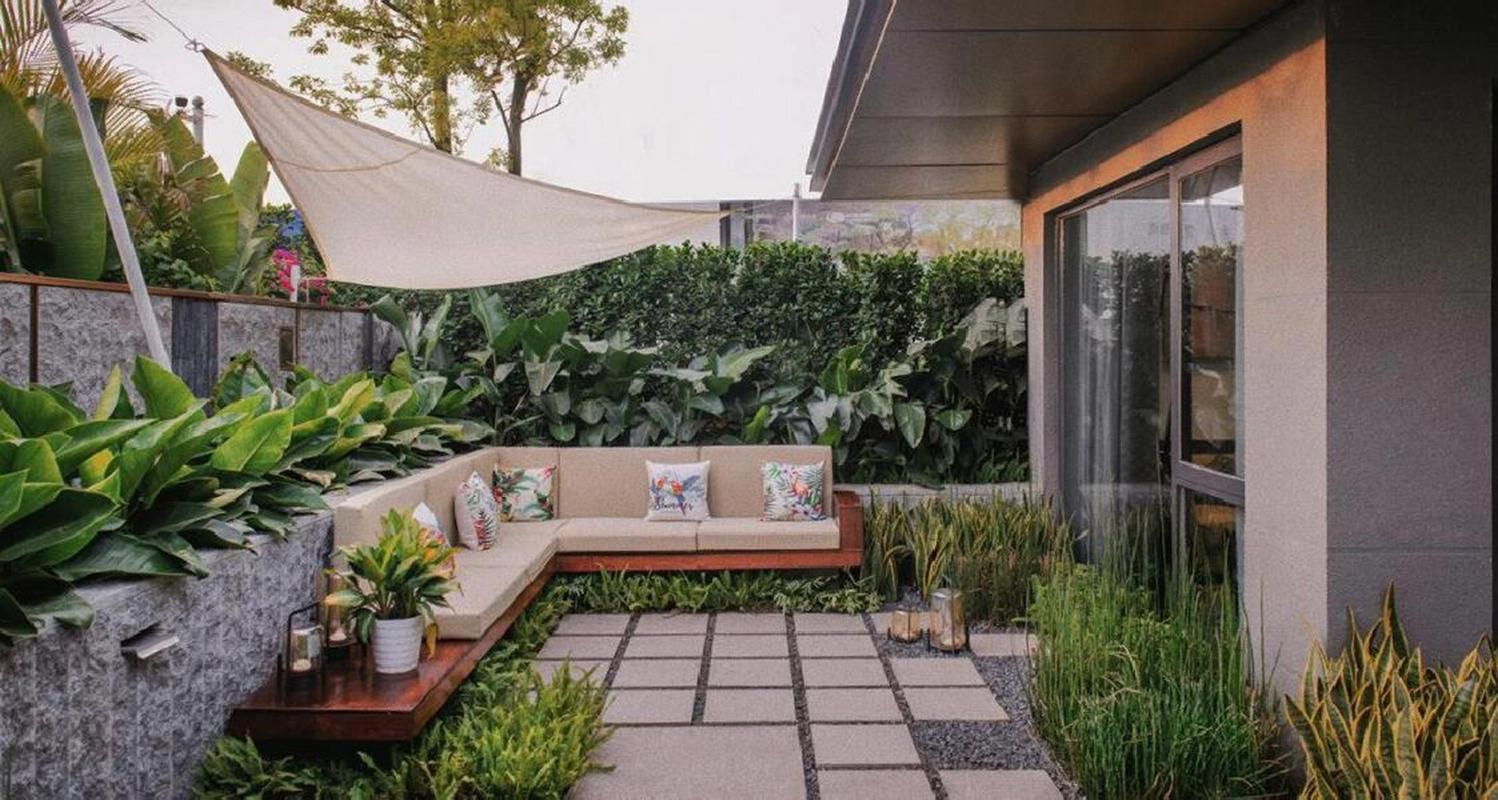 50平方米迷你叠墅小庭院花园设计分享 项目名称:海口·金地云海湾