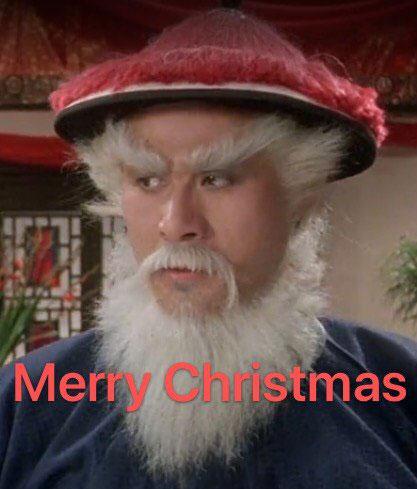 鳌拜徐锦江红帽子白胡子圣诞老人图片表情包