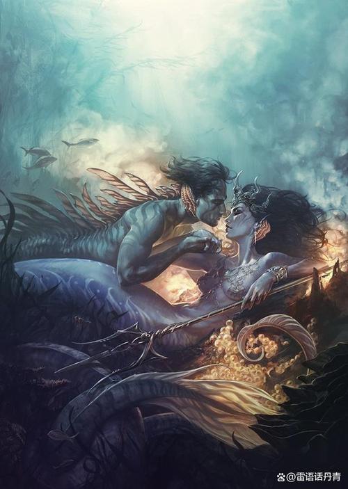 追寻海底的梦幻自由:cg绘画中美人鱼的魅力与奇观
