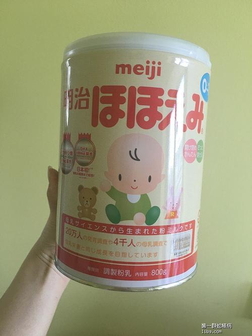 【转】日本海淘明治奶粉1段 800g * 6罐