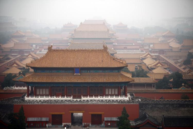 故宫,北京,俯拍,横图,入口