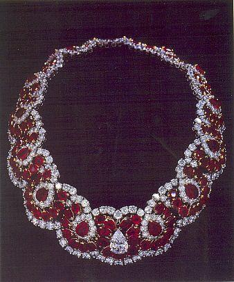 罗曼诺夫王室的红宝石项链