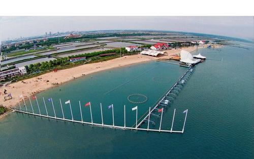 位于上海最南方中国最大人造沙滩去过吗