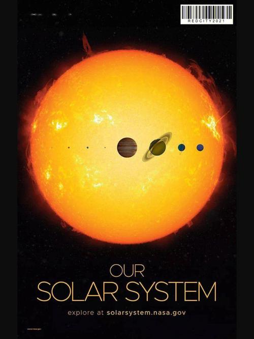 美丽行星nasa太阳系天体海报行星篇