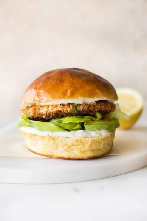 easy salmon burger recipe