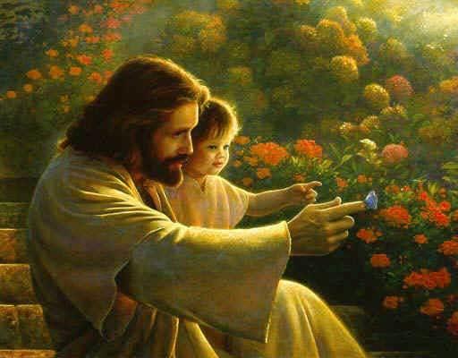 耶稣与小孩