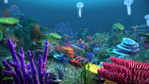 海底-唯美佳作 海底世界_疯狂的马克思作品_场景自然场景_cg模型网