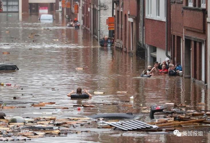 恐怖千年一遇洪水席卷欧洲近200人死亡超过千人失踪