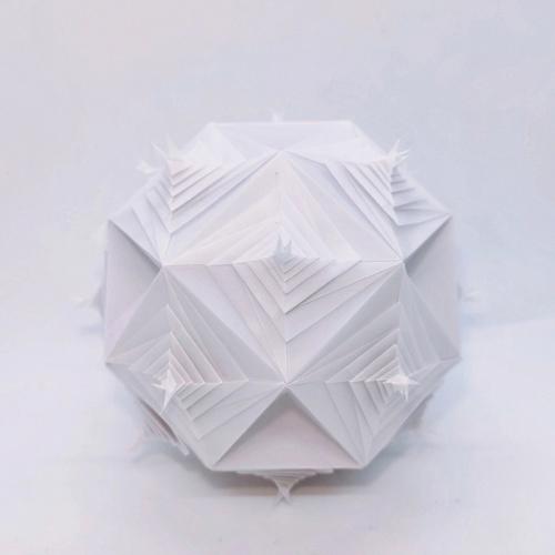 origami  #花球  #折纸  #灯灯灯灯灯  #折纸花球  #手工  #我的使い