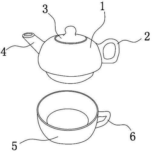 一种陶瓷茶壶结构-爱企查