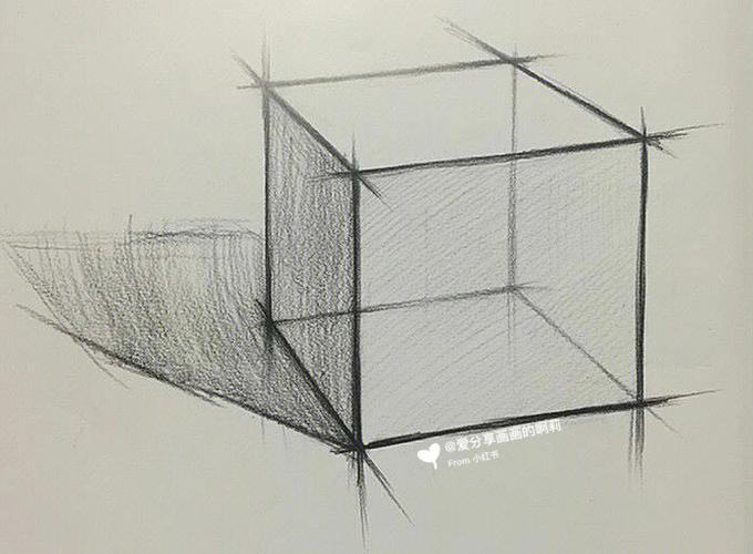 素描初aa1正方形结构导入教案范画