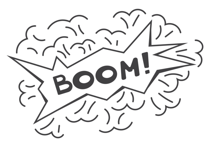 boom_爆炸文字boompng素材-90设计