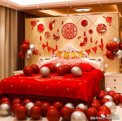 一场暖心的邂逅 ---- 浪漫新中式的婚房布置
