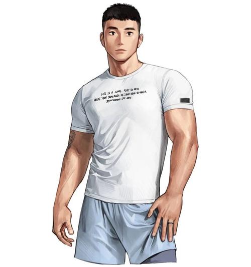 国外漫画师笔下的肌肉男,太可了 - 动漫肌肉男壁纸 健身 - 实验室设备