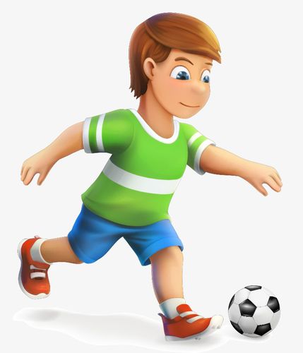 卡通儿童运动足球