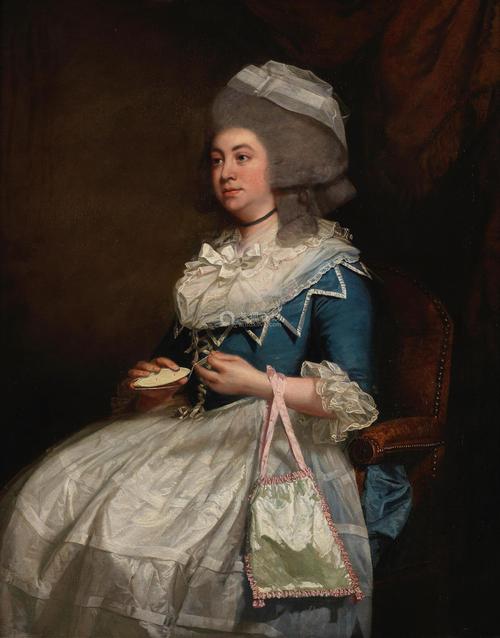 portrait of a lady, said to be charlotte pochin