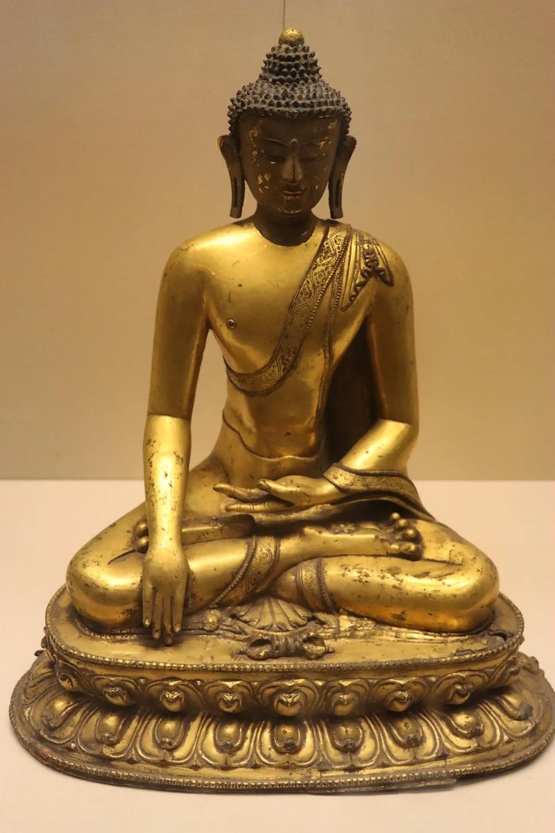 中国国家博物馆鎏金铜佛像群国家一级保护文物