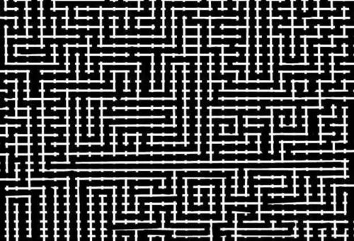 心理学:第一印象选择最难的迷宫图,测你的头脑能战胜多少人?