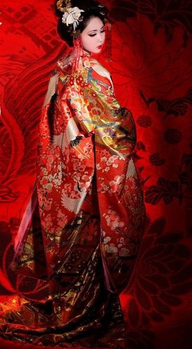 和服日本新娘