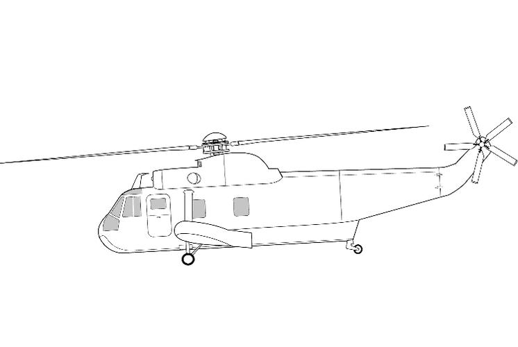 直升机的简单画法,图片,简笔画-学笔画