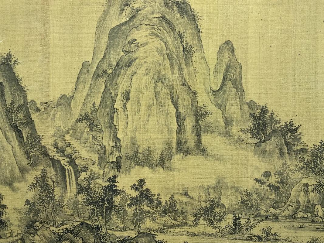 山水画.##中国画 #传统山水 #古建筑 #写意山水 #国风 - 抖音