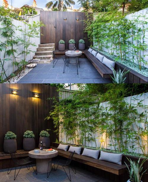 3040平米小庭院景观设计分享简洁时尚自然