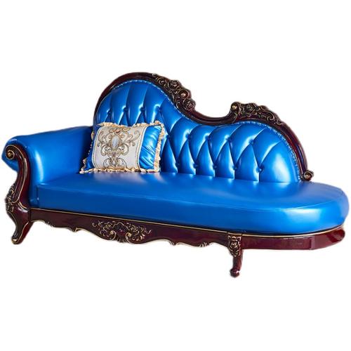 沙发真皮沙发蓝色沙发客客厅2021年新款曲美十大品牌皮艺沙发