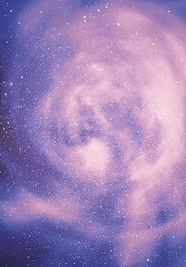 紫色梦幻温馨唯美星空背景