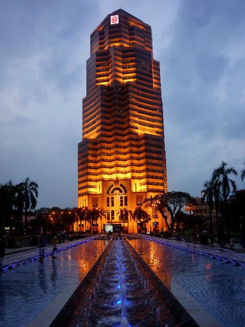 马来西亚首都吉隆坡的双子塔(原创)