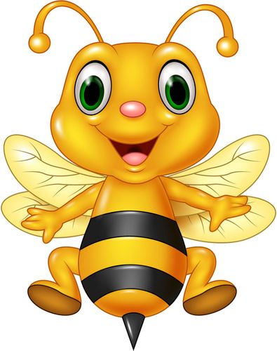 卡通可爱蜜蜂矢量图平面广告素材免费下载(图片编号:8582403)-六图网