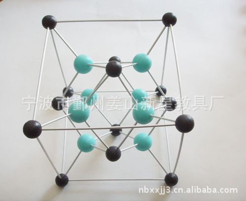 晶体结构模型-萤石氟化钙模型