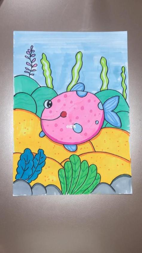 儿童画小鱼的简单画法儿童简单画小鱼儿童画