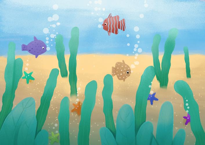 海底世界|插画|儿童插画|14铅笔 - 原创作品 - 站酷 (zcool)