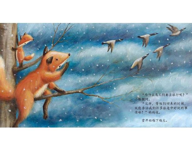 贝佳美绘本推荐《小狐狸的第一个冬天》